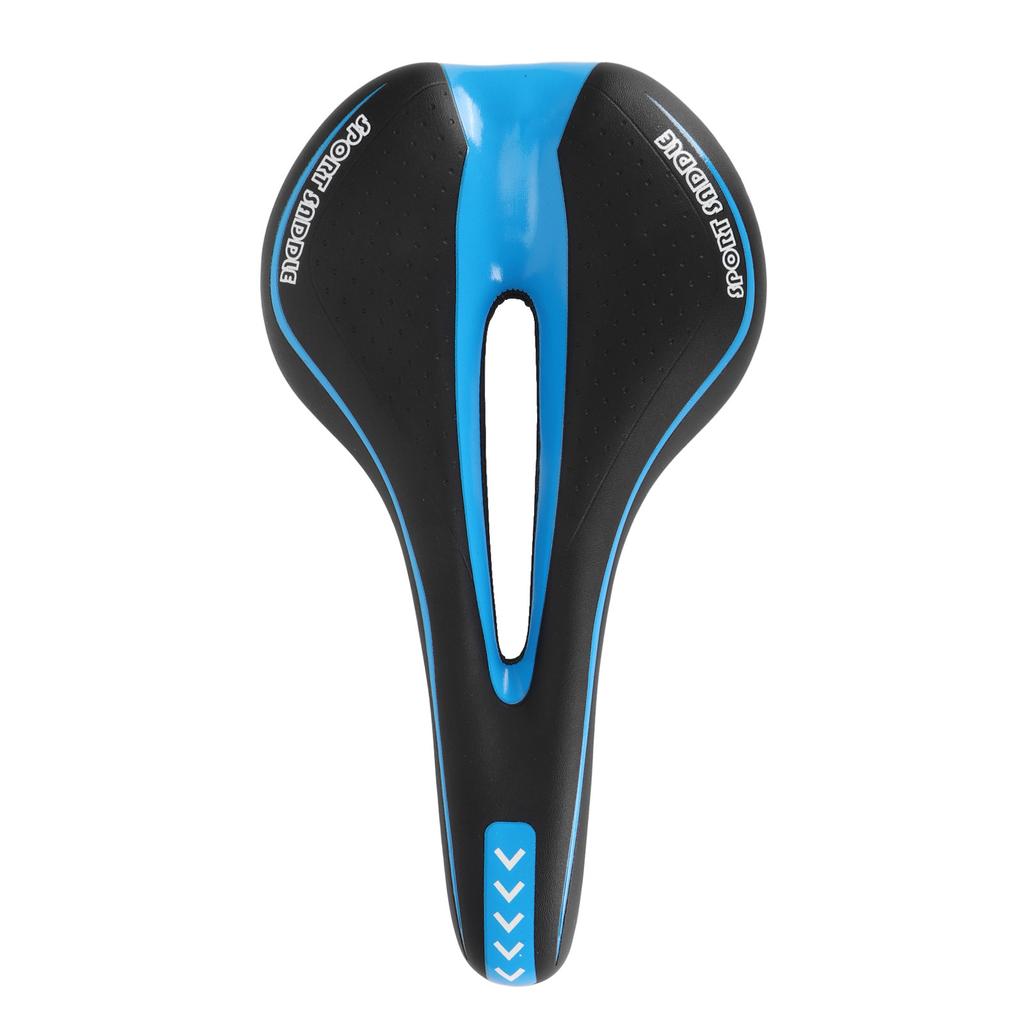 Náhradní sedlo na kolo Univerzální Černé a modré Ergonomické Pohodlné sedlo na kolo pro silniční kola Skládací kola