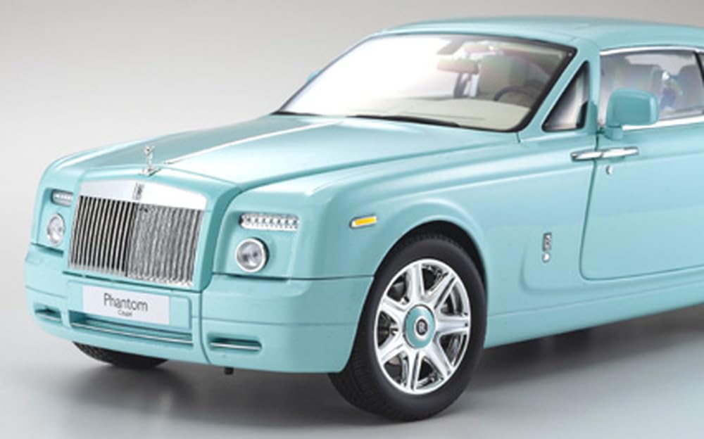 Kyosho Original 1/18 Scale Rolls-Royce Phantom Coupe Turquoise Finished Product