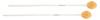 Masser Two-Step Handle Mallet M-8 [for Marimba] 1-inch Yarn Head, Medium Soft, Yellow