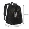 Shingeki No Kyojin Pattern Design Laptop Travel School Bags Atack On Titan Atackontitan Shingeki No Kyojin Anime Animation