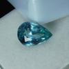 Natural Montana Sapphire Pear Cut 1 Ct   Loose Gemstone Ring Size Gem