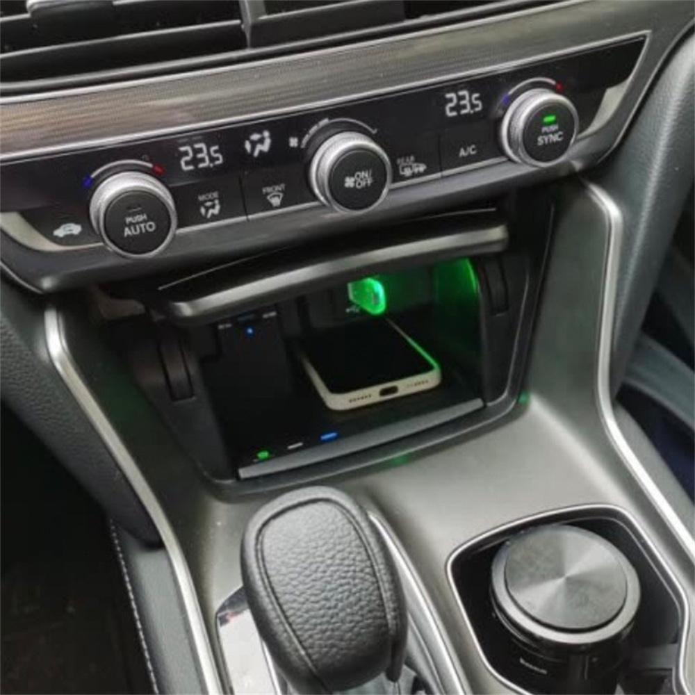 15W Trådløs Lader for Honda Accord 10. generasjon Sigarettenneruttak Ikke-destruktiv installasjon