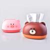 1Pcs Storage Box Tissue Box Pig Bear Wet Wipes Case Dispenser Creative Napkin Holder