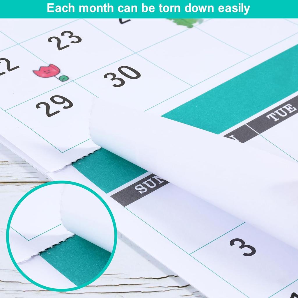 3 Month 2026 Calendar - 2026 Wall Calendar from January 2026 - December 2026, 3-Month Display Calendars (Folded In a Month), 11.3" X 26" (When