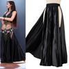 Breathable Satins Split Skirt For Belly Dancing High Flexibility Stage Costume With Flowy Movement Dance Dress