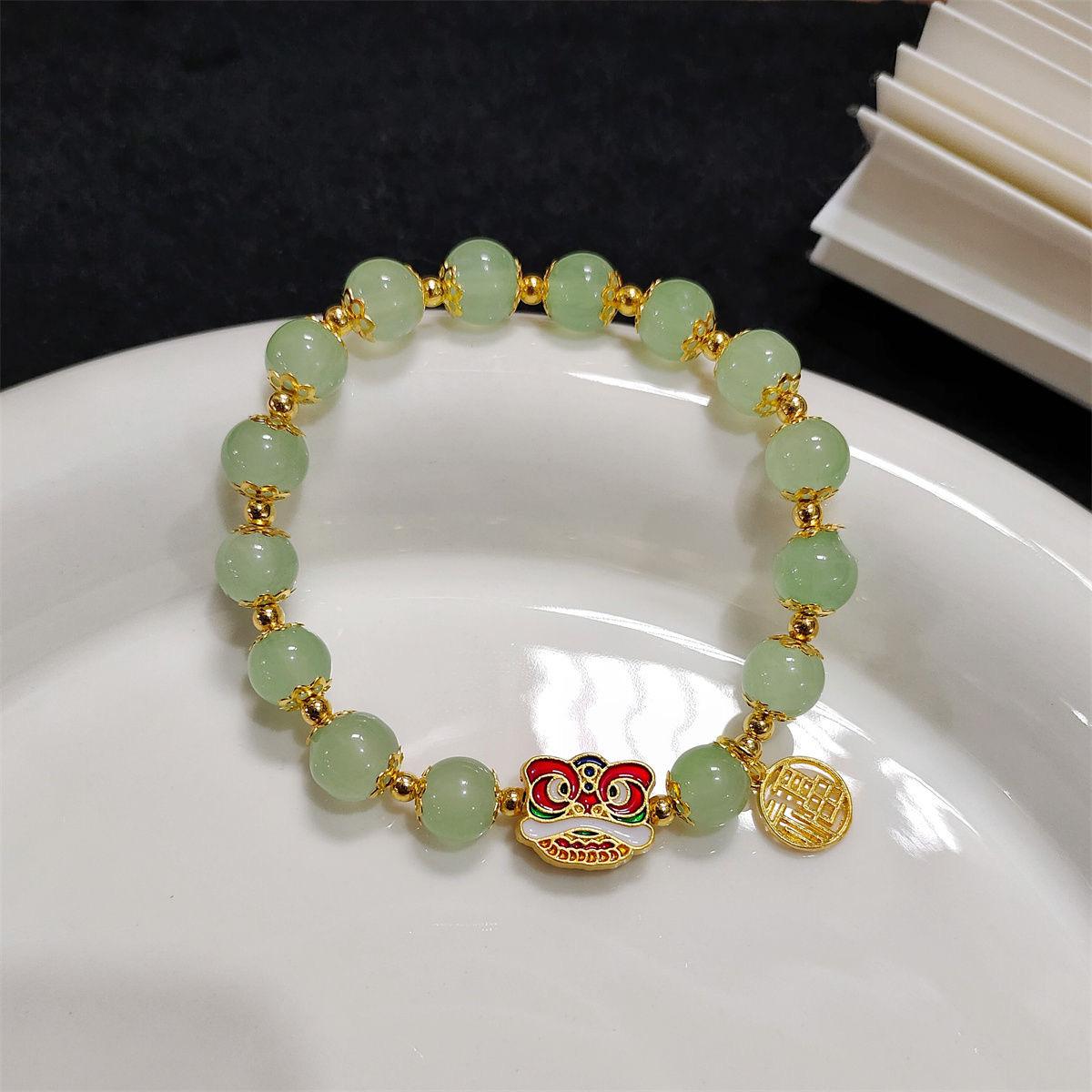 

Браслет Fu с танцем льва Женский Простой Универсальный Браслет для продвинутых студентов Бесплатный