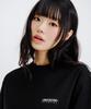 LEMAIN SECOND Basic Logo Print Oversized Short Sleeve T-Shirt [Black]