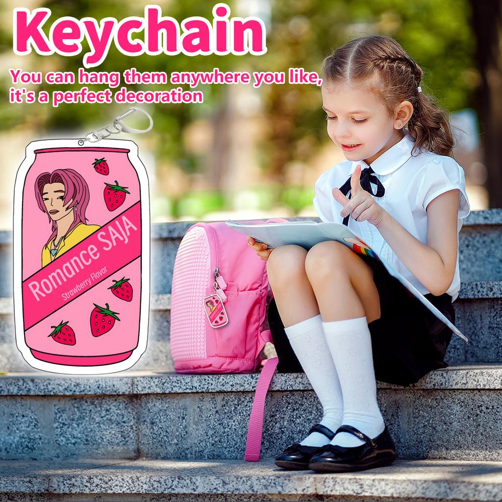 Acrylic Keychain Pendant – Cute Decorative Gift For Student Backpacks