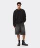 Keoseuuteommellou Black Denim Bermuda Shorts Cwpam26371Bkx