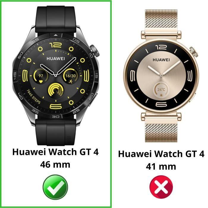 Coque compatible Huawei Watch GT 4 46mm - Protection rigide montre connectée étui transparent écran verre trempé Phonillico®