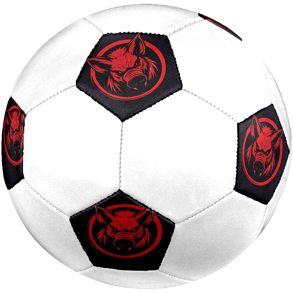 1PC Wild Boar Emblem Soccer Ball Size 5 Football Machine Sewn Indoor/Outdoor Universal Football W102