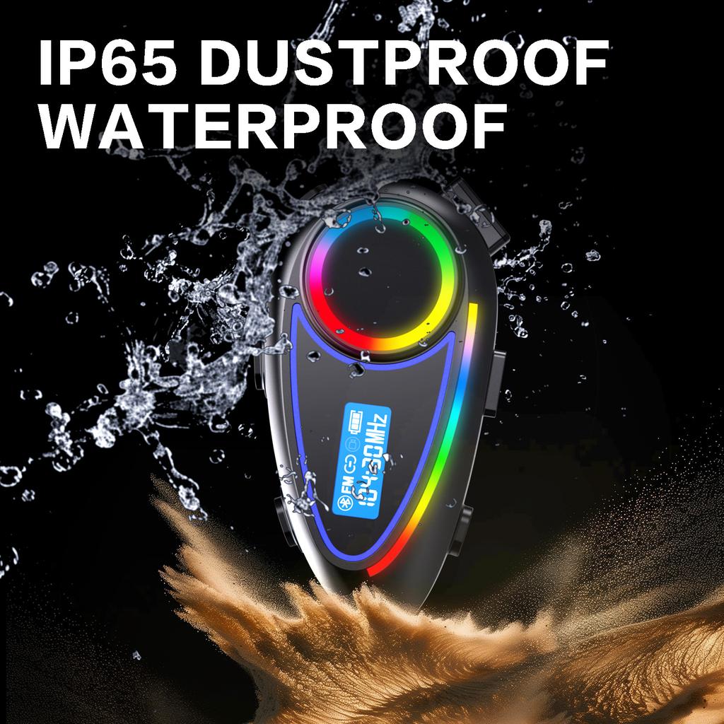 Motorcycle Earphones Helmet Headset Bluetooth 5.4 Headphones Wireless Motor Headset Bike Earphone Handsfree Stereo Earbud