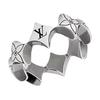 Louis Vuitton Sterling Silver Rings Men's Silver M1790L