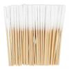 Cotton Swabs 60 Count - Long Wooden Handle, Soft Tip, Multipurpose Thicken Safety Cotton Tipped Applicators (8cm)