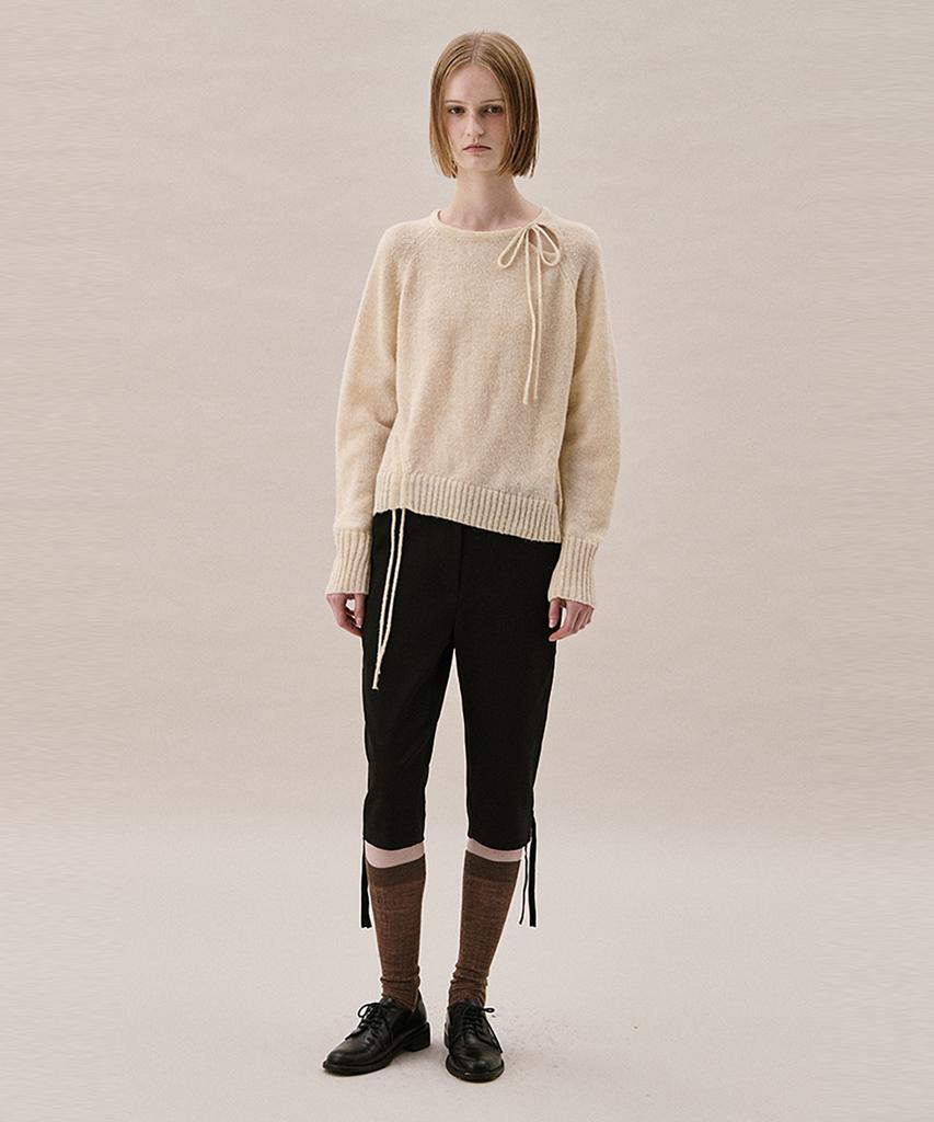 Awi Slim Fit Bermuda Pants_Black