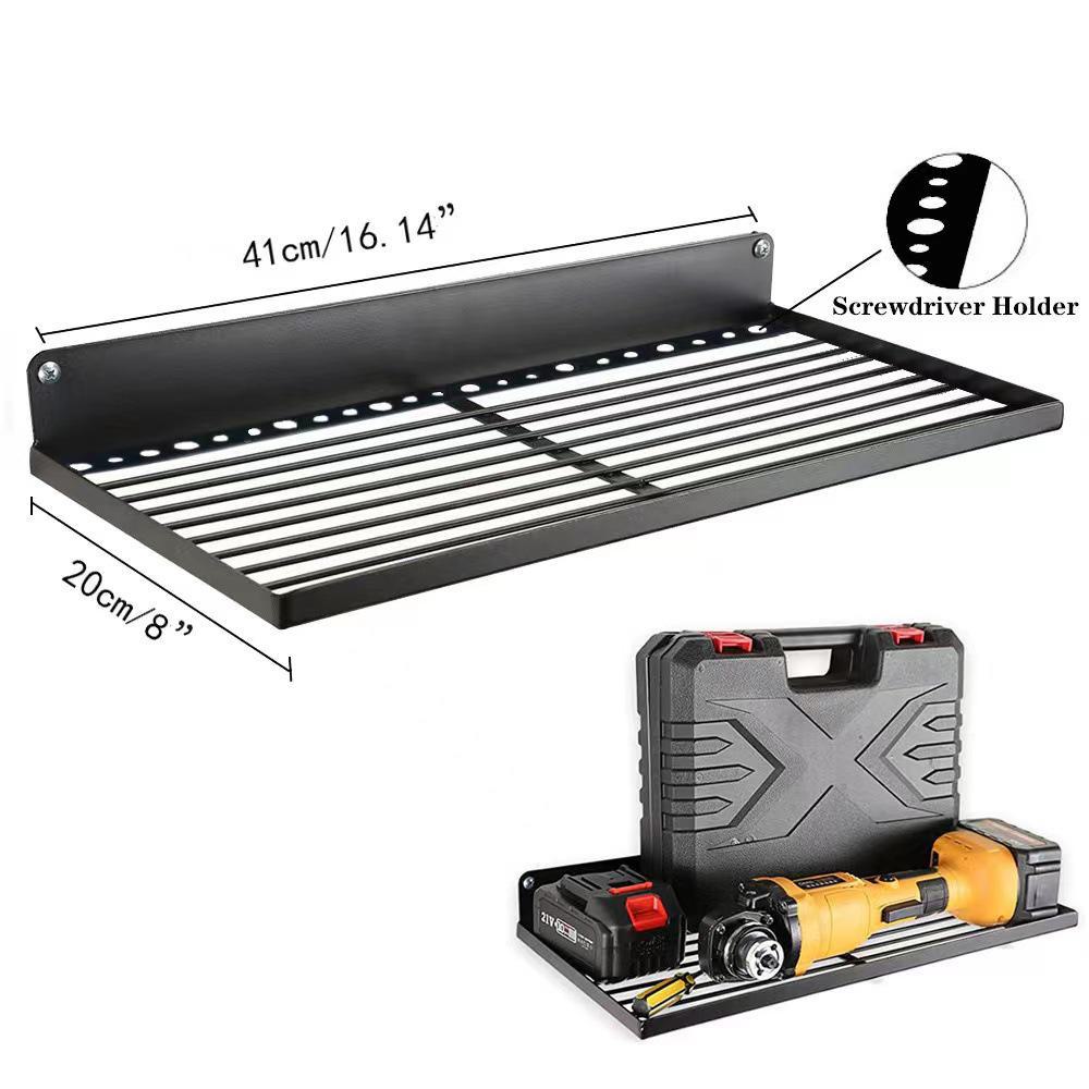 

Настенная стойка для хранения электродрелей и отверток с возможностью зарядки, дизайн Iron Art.