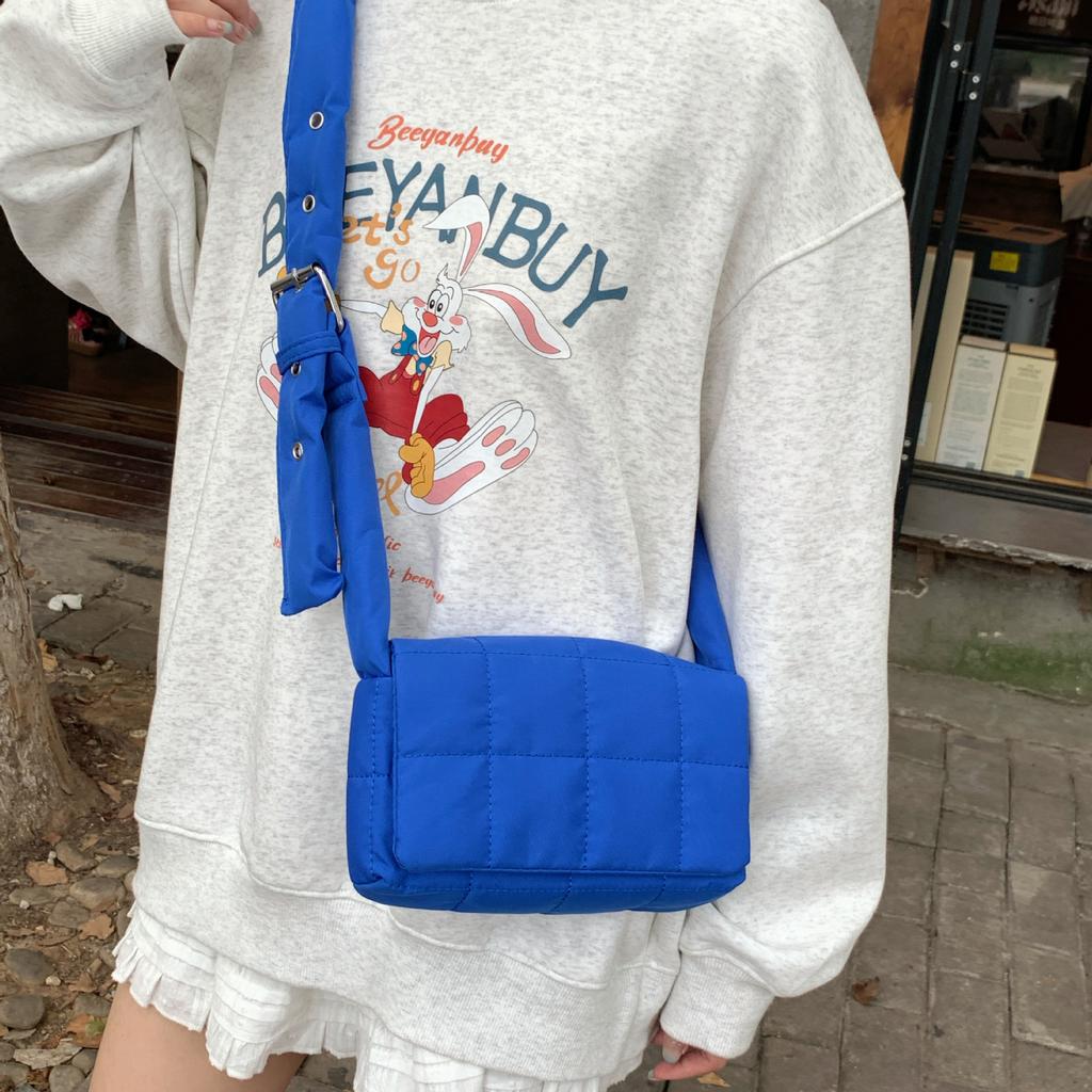 Premium Sense Niche Underarm Bag Sponge Pillow Bag Shoulder Bag Messenger Bag Women'S Bag Down Bag Versatile Handbag