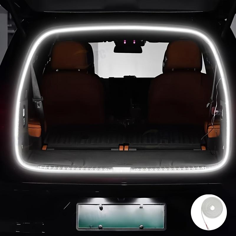 

Светодиодная лента для багажника автомобиля 157,48 дюйма Многоцветная подсветка салона Простая установка Без батареек 4m/157.48in белый