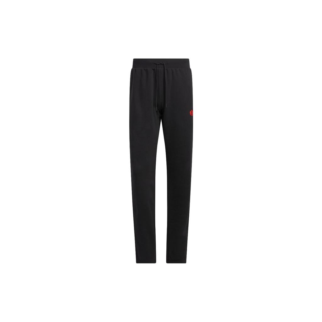 Adidas Rose Joggers With Elastic Waist Men Bottoms Black IB9357