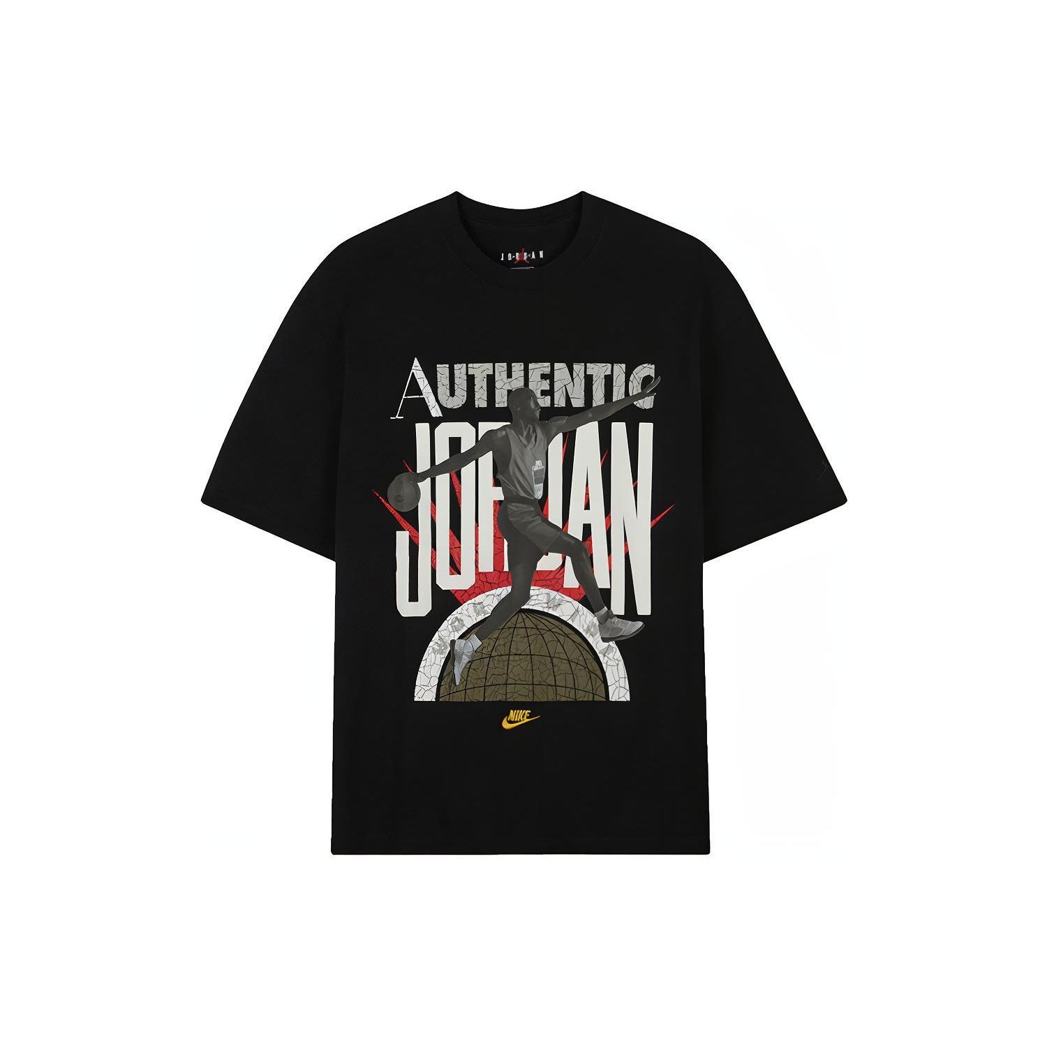 

Футболка Jordan x Aleali May (Азия) Черная женская уличная одежда DJ0622-010 M