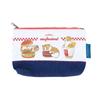 Stationery Mofusand Flat Hamburger S2333872 Sun-Star Pouch, Cat,