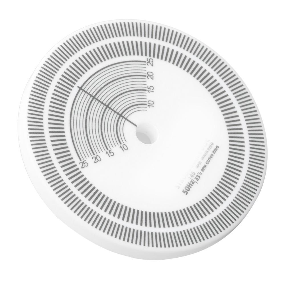 45RPM Compatible Strobe Disc Acrylic Calibration Tachometer Turntable Strobe Disc For Turntable