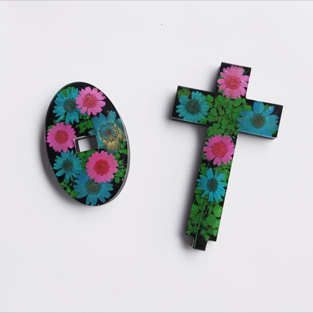 Quality Silicone Cross Molds Crafting Moulds Religious Thmem Moulds Jewelry Making Molds for Home Decors Art Project