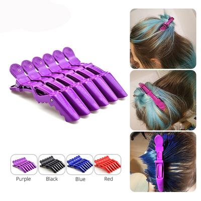 Portable Hairdressing Hair Salon Section Clamps Alligator Hair Clips Styling Tools Hairpins
