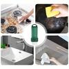 1PC Magic Cleaning Eraser Multi-Surface Scrubber for Stove Grates Pots Sink & Bathroom Tiles Hard Bristle Brush with Handle for Tough Stains