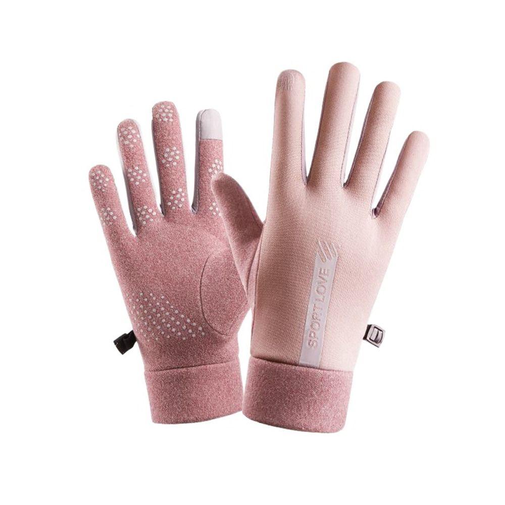 Waterproof Windproof Warm Cycling Gloves Full Finger Gloves Protective Mittens Anti-skid Mittens