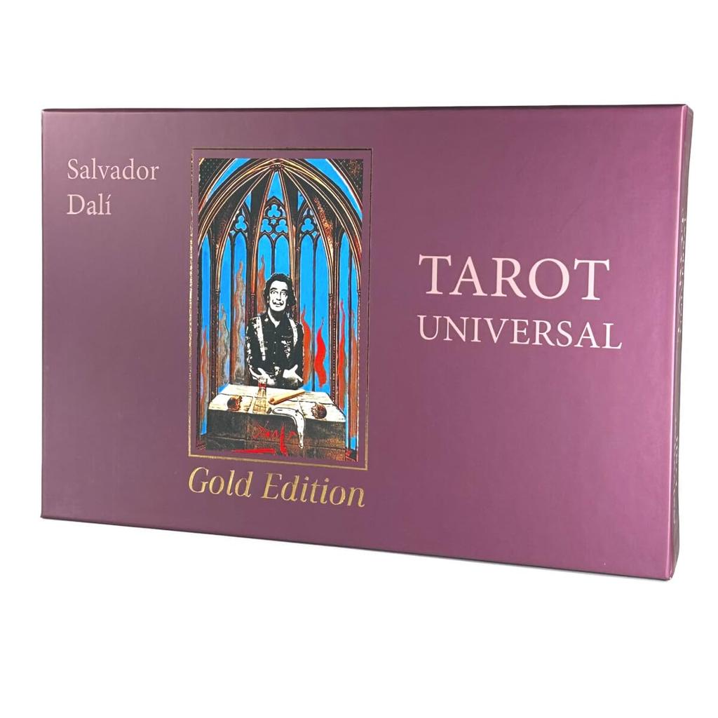 Tarot Cards 78 Pieces Tarot Fortune Telling Dali Tarot Universal Gold Salvador Dali Tarot Universal Gold Japanese Manual Included I.I.J [Salvador
