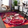 1pc Hazbin Hotel, Demon, Hell Office Carpet Soft Polyester Entrance Carpet Washable Non Slip Machine