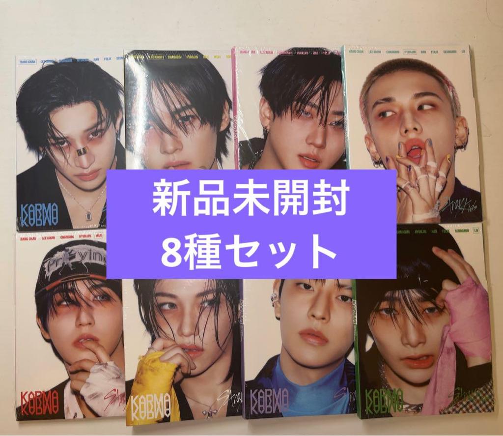 [USED] straykids KARMA accordion album 8 types