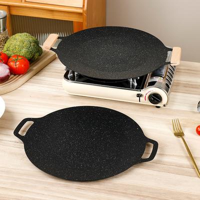 2 Pezzi Manici Isolati in Legno Massiccio per Padelle Anti Scottatura Manico Portatile per Piastra BBQ per Pentole Pentola per Salsa Pentola per Saltare Pentola per Grigliatura