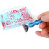 5D Diamond Painting Tool Crystal Point Drills Pen with Purple Metal Point Drill Heads Multi Placer Pen Tip and Clay Accessories