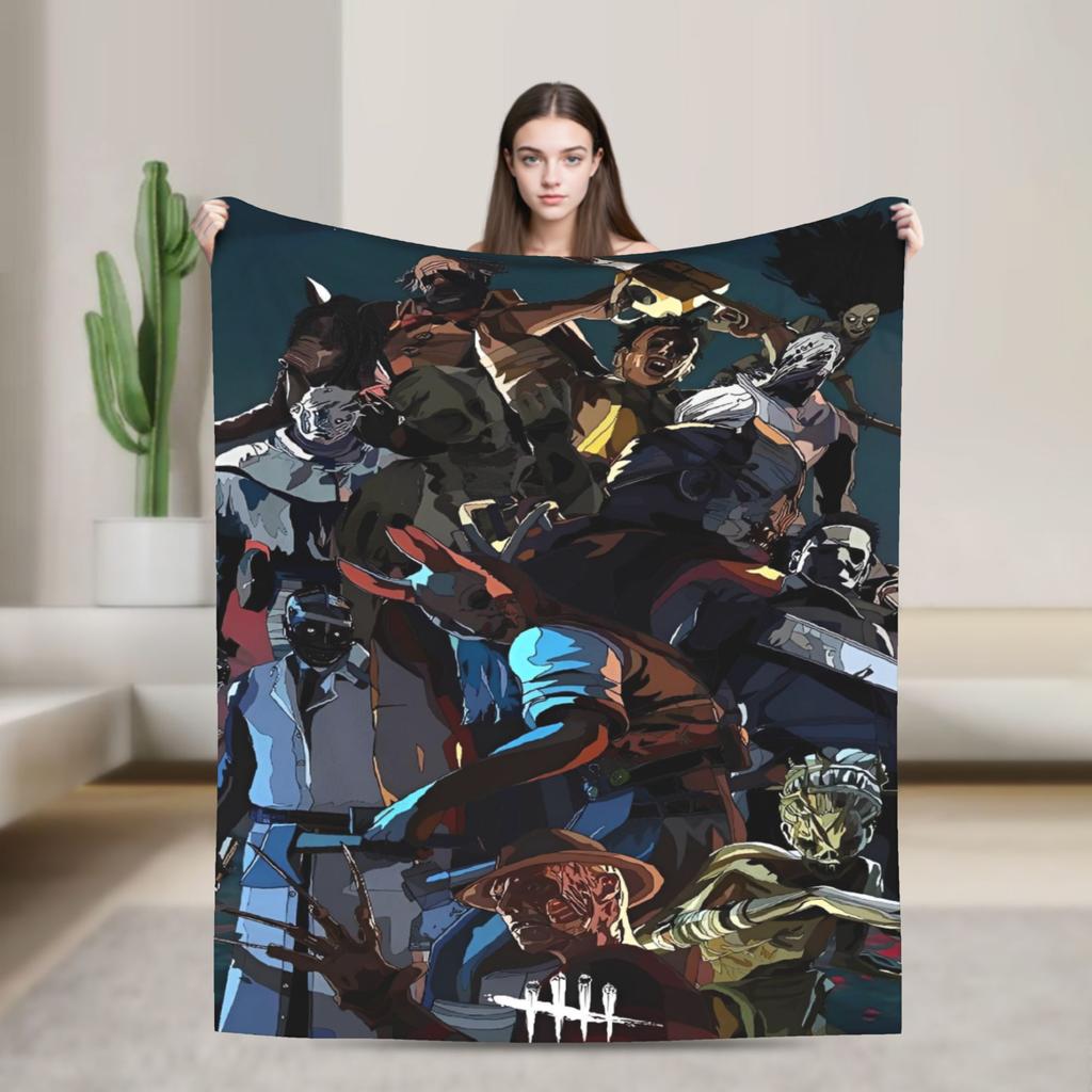 Deads by Daylights Decken Qualität Weich Bettwäsche Überwürfe Winter Reise Büro Schlafzimmer Grafischer Bettbezug