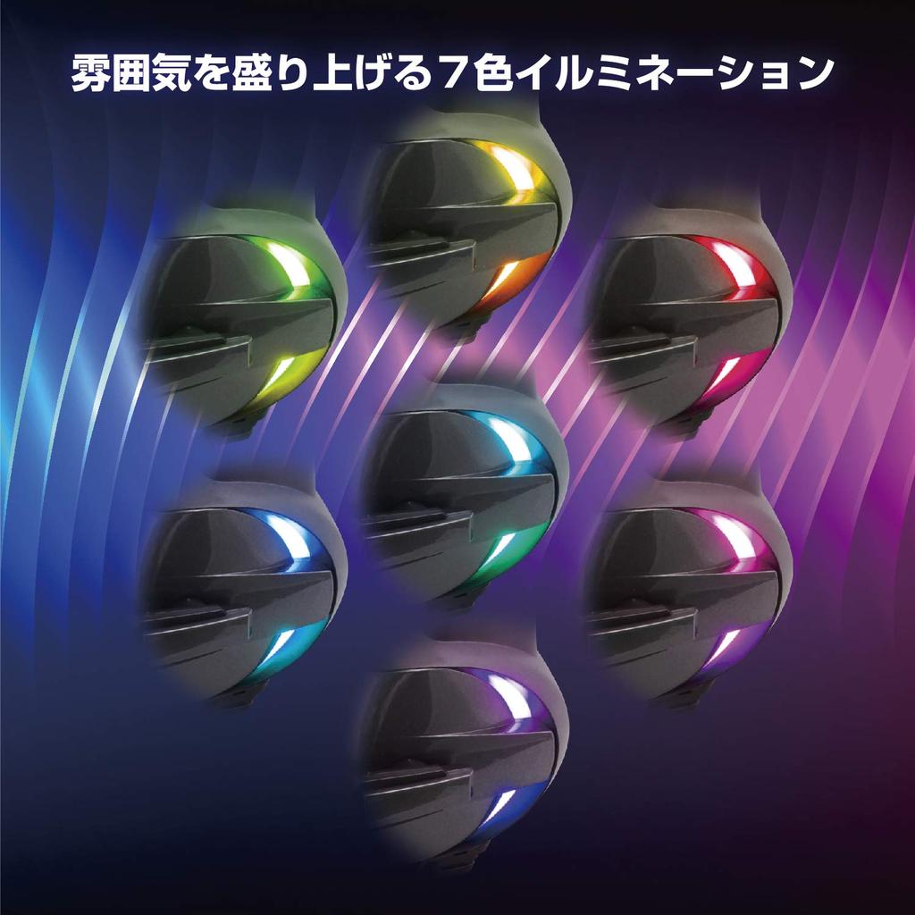 Yamazen Gaming 50mm Rotating Microphone with and with Rainbow LED Lighting Headset, Wired, 3.5mm USB, Drivers, 120-Degree (Compatible PS4, Switch,