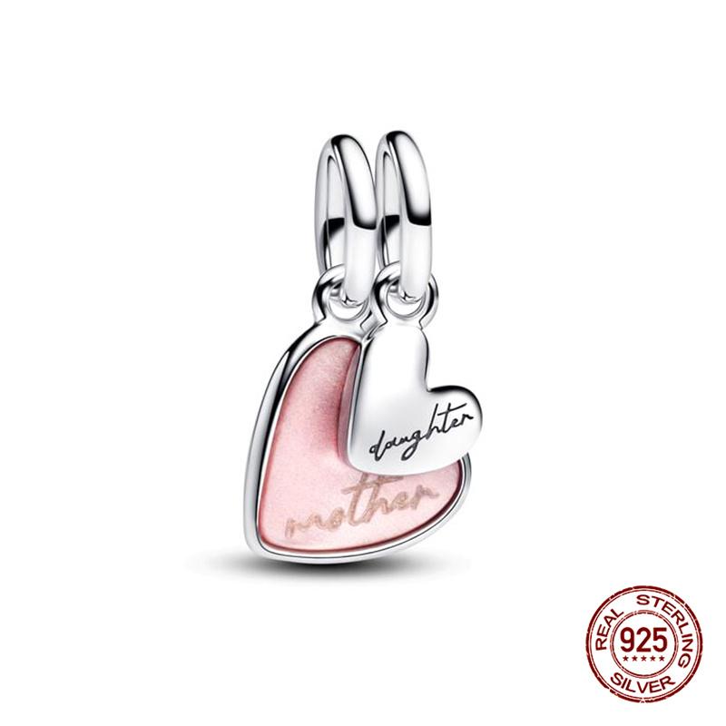 925 Silber Menschenfressende Blume Charms Perlen für DIY Schmuck 3mm Armband Damen Ringe Geschenke