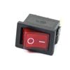 5Pcs 3 Pin Red ON-OFF SPST Snap In Boat Rocker Switch AC 6A/250V 10A/125V E335A6