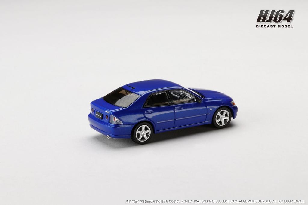 Toyota ALTEZZA RS200 1998 Blue Mica 1/64 (E10)