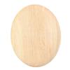 Round Wood Dish Multifunctional Fruit Serving Plate Handmade Decorative Tray for Dessert Coffee