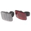 1Pcs Bicycle reflector High Quality Bicycle Bike Handlebar Reflector Reflective Front Rear Warning Light Safety Lens