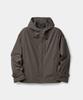 Coor Crop Hooded Mill Parka (Ash Brown)