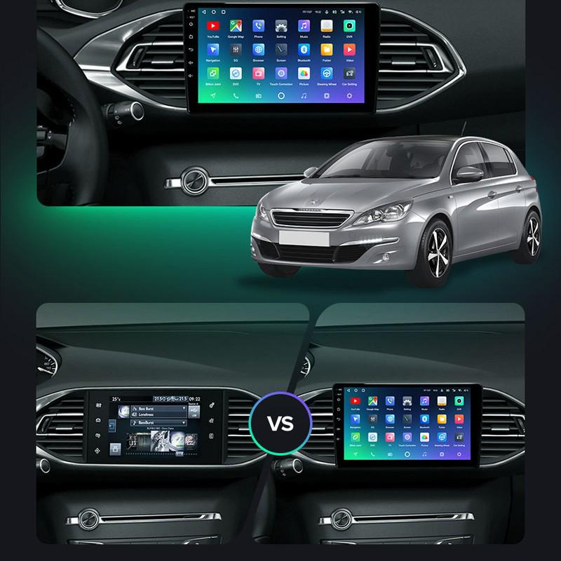 Peugeot 308S (2013-2017) Android GPS Navigation System with Large Screen