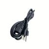 1.5M Three Pin American Standard Power Cord, American Standard Rice Cooker Plug Wire, Pin Number Computer Three Core Power Cord