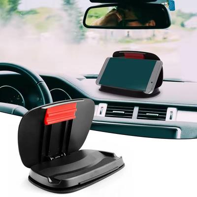 Universal Automobile Vehicle Dashboard Panel Car Phone Holder Clip Silicone Rotatable Gps Mount Stand Display For Iphone Xiaomi Huawei