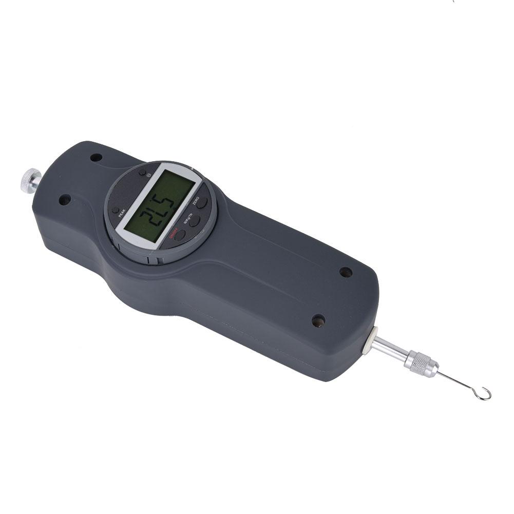 Digital Display Dynamometer Force Gauge Push and Pull Tester Meter with 5 Side Heads (30N)