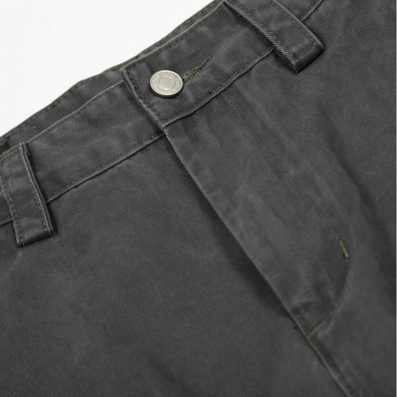 Unisex Streetwear Cargo Pants Men Women Loose Fit Straight Leg Cotton