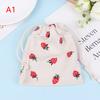 Cute Corduroy Small Lipstick Cosmetic Coin Purse Key Drawstring Storage Bag Women Jewelry Tote Rope Pouch String Bags Organizer