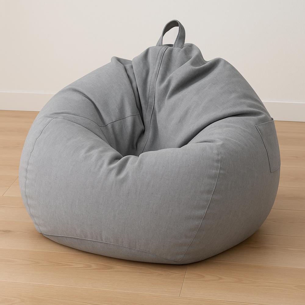 Removable Bean Bag Chair Sofa Cover Comfortable Puff Couch Cover Lazy Sofa Cover  Bedroom